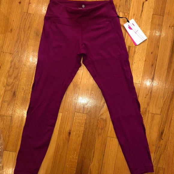 Yogalicious Purple Ankle Tight Leggings *NWT* - Picture 1 of 7